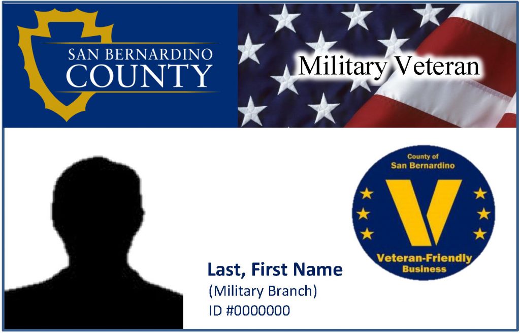 Military Veteran ID Card